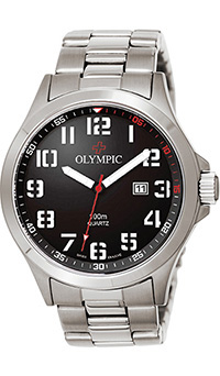 Olympic Gents Sports Watch with Black Dial